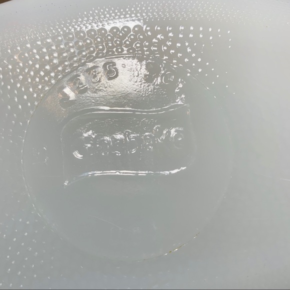 1950’s Milk Glass GlassBake Oval Baking Dish - Picture 2 of 4